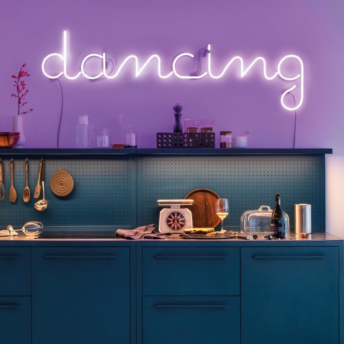 FRAME Kitchen + INOX Top - Kleur Ocean Blue