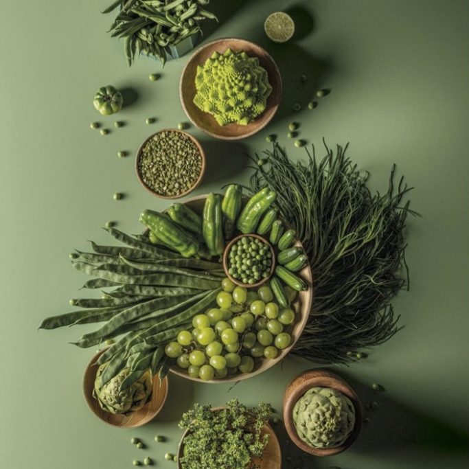 Balanced colors - Kleur: Sage Green